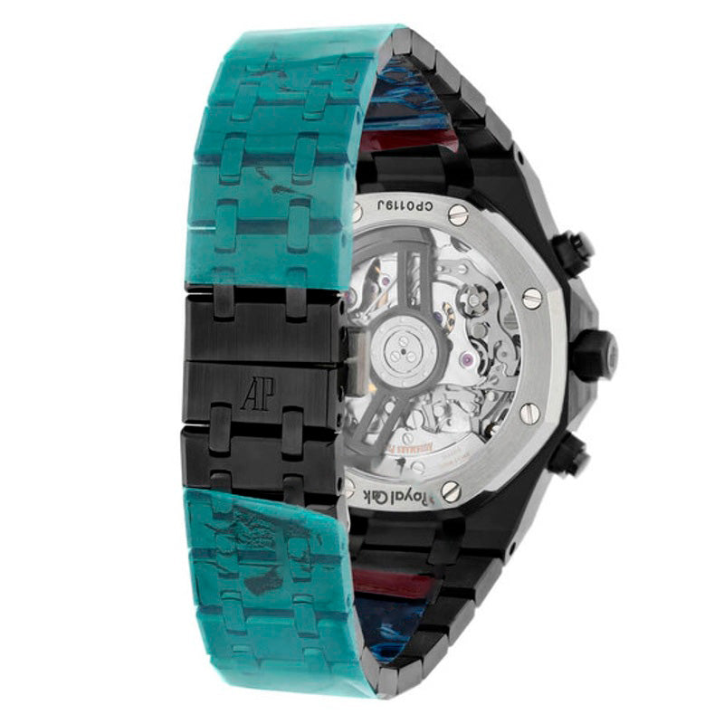 Relógio Royal Oak Cronógrafo Automático Mostrador Preto 41 mm - Mercado de Luxo - O Maior E-Commerce de Bens, Produtos e Serviços de Luxo do Brasil.