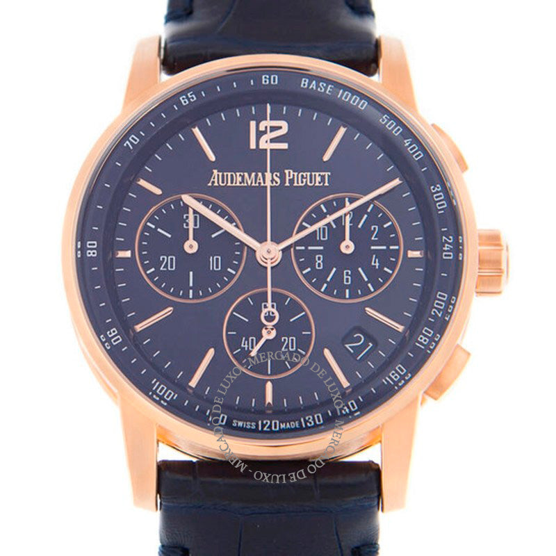 Relógio Code 11.59 Cronógrafo Automático Mostrador Azul 41 mm - Mercado de Luxo - O Maior E-Commerce de Bens, Produtos e Serviços de Luxo do Brasil.