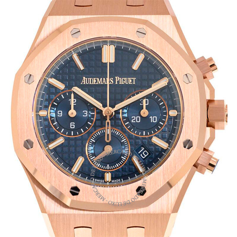 Relógio Royal Oak Cronógrafo Automático Mostrador Azul 38 mm - Mercado de Luxo - O Maior E-Commerce de Bens, Produtos e Serviços de Luxo do Brasil.
