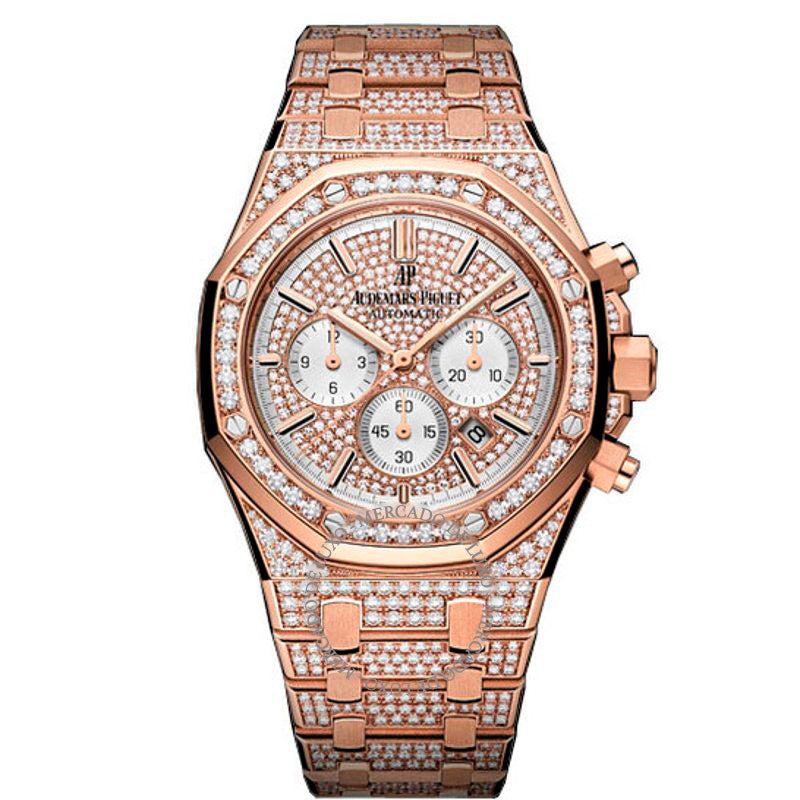 Relógio Royal Oak Offshore Ouro Rosa 18K Diamante 41 mm - Mercado de Luxo - O Maior E-Commerce de Bens, Produtos e Serviços de Luxo do Brasil.