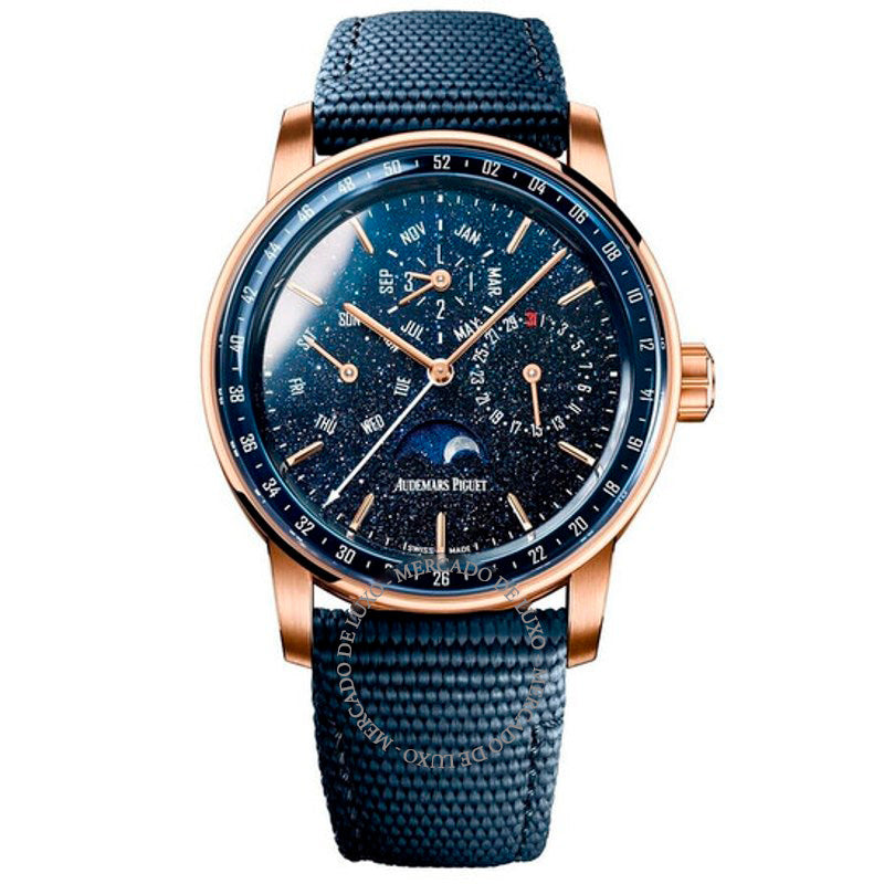 Relógio Code 11.59 Perpetual Automatic Blue Dial 41 mm - Mercado de Luxo - O Maior E-Commerce de Bens, Produtos e Serviços de Luxo do Brasil.