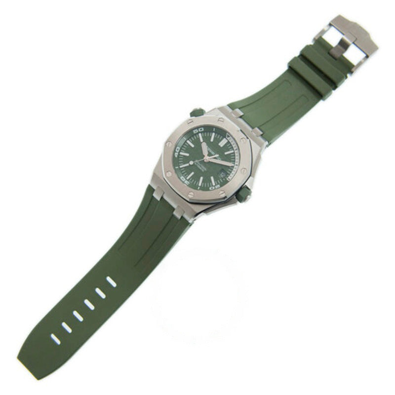 Relógio Royal Oak Offshore Automático Mostrador Verde 42 mm - Mercado de Luxo - O Maior E-Commerce de Bens, Produtos e Serviços de Luxo do Brasil.