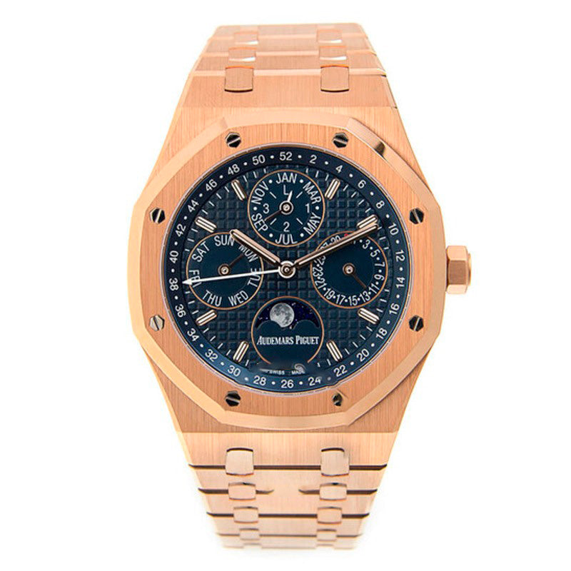 Relógio Royal Oak Calendário Prepetual Mostrador Azul  - Mercado de Luxo - O Maior E-Commerce de Bens, Produtos e Serviços de Luxo do Brasil.