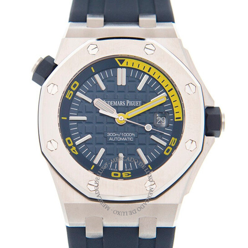 Relógio Royal Oak Offshore Automático Mostrador Azul 42 mm - Mercado de Luxo - O Maior E-Commerce de Bens, Produtos e Serviços de Luxo do Brasil.