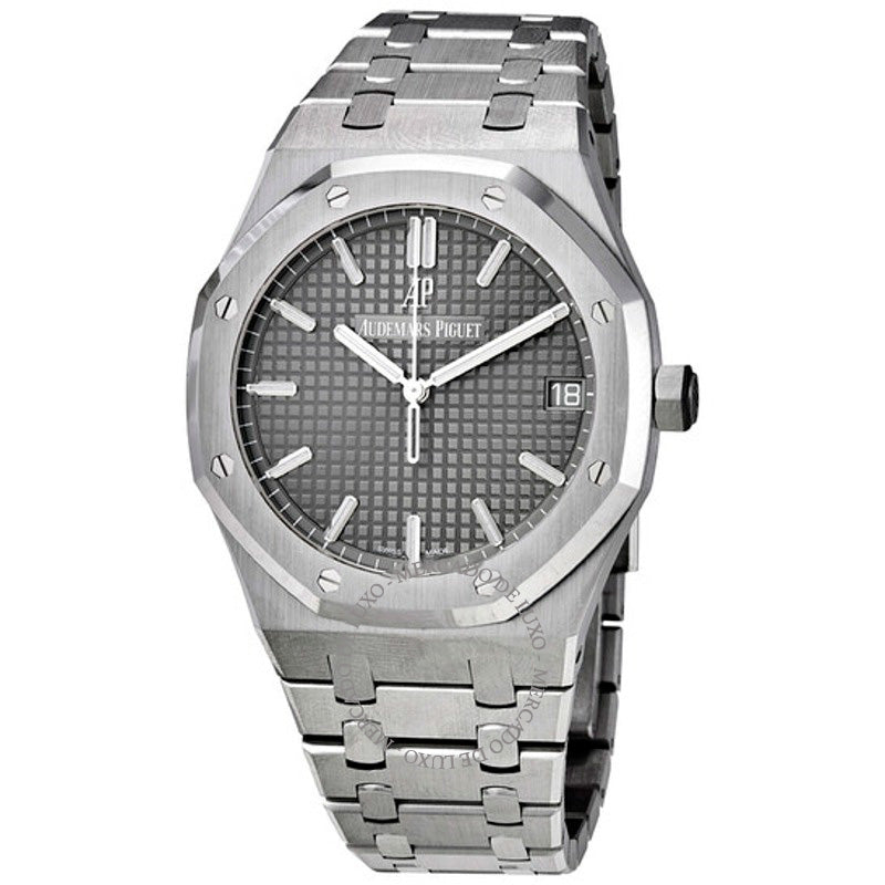 Relógio Royal Oak Automático Mostrador Cinza Ardósia 41 mm - Mercado de Luxo - O Maior E-Commerce de Bens, Produtos e Serviços de Luxo do Brasil.