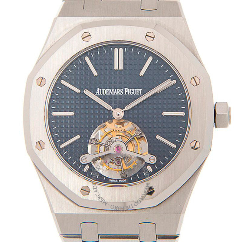 Relógio Royal Oak Tourbillon Mostrador Azul 41 mm - Mercado de Luxo - O Maior E-Commerce de Bens, Produtos e Serviços de Luxo do Brasil.