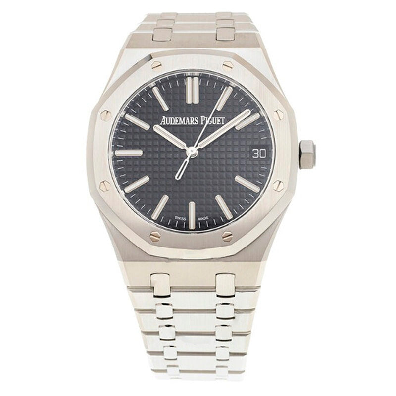 Relógio Royal Oak Automático Mostrador Preto 41 mm - Mercado de Luxo - O Maior E-Commerce de Bens, Produtos e Serviços de Luxo do Brasil.