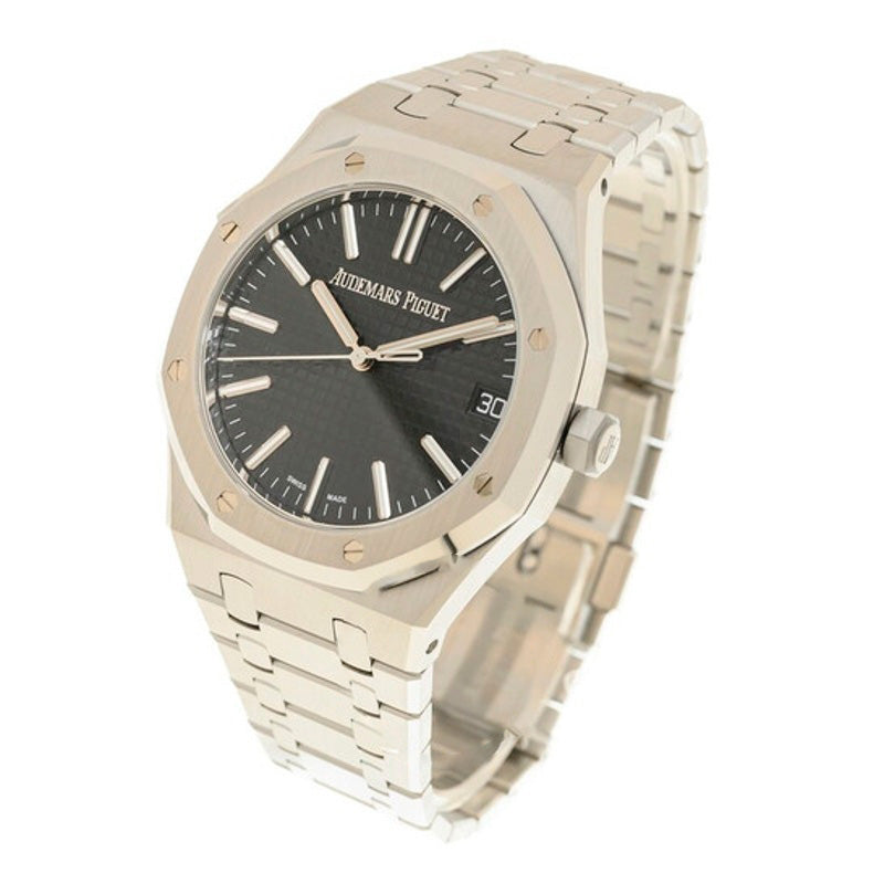Relógio Royal Oak Automático Mostrador Preto 41 mm - Mercado de Luxo - O Maior E-Commerce de Bens, Produtos e Serviços de Luxo do Brasil.