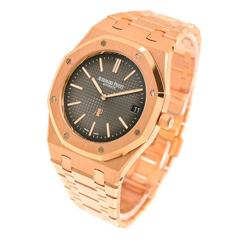 Relógio Royal Oak Automático Mostrador Cinza 39 mm - Mercado de Luxo - O Maior E-Commerce de Bens, Produtos e Serviços de Luxo do Brasil.