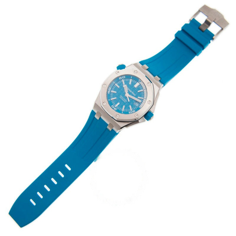 Relógio Royal Oak Automático Mostrador Azul  - Mercado de Luxo - O Maior E-Commerce de Bens, Produtos e Serviços de Luxo do Brasil.
