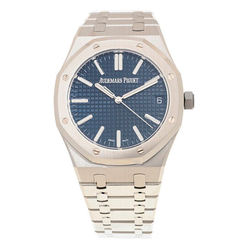 Relógio Royal Oak Automático Mostrador Azul 41 mm - Mercado de Luxo - O Maior E-Commerce de Bens, Produtos e Serviços de Luxo do Brasil.