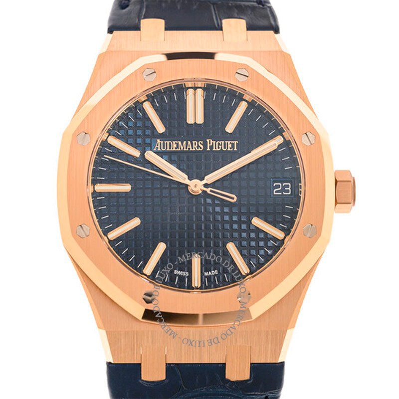 Relógio Royal Oak Automático Mostrador Azul 41 mm - Mercado de Luxo - O Maior E-Commerce de Bens, Produtos e Serviços de Luxo do Brasil.