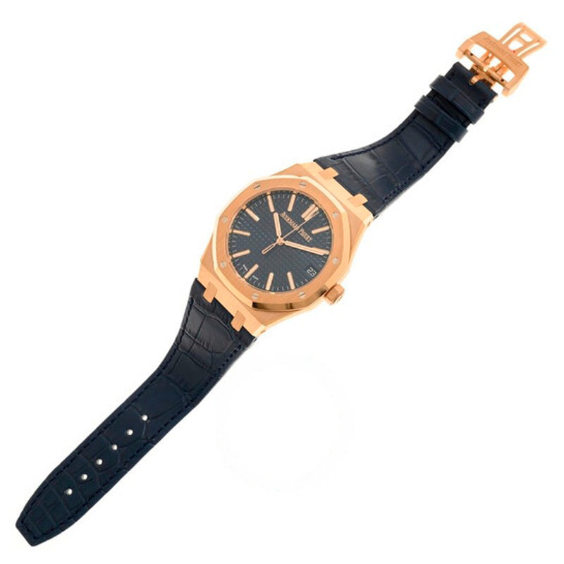 Relógio Royal Oak Automático Mostrador Azul 41 mm - Mercado de Luxo - O Maior E-Commerce de Bens, Produtos e Serviços de Luxo do Brasil.
