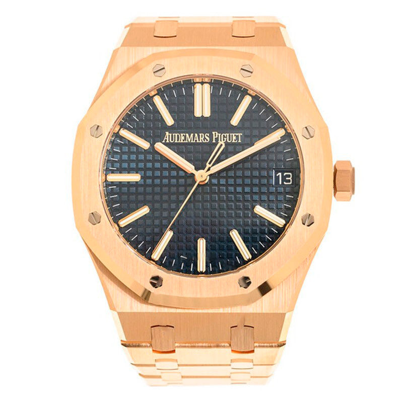 Relógio Royal Oak Automático Mostrador Azul 41 mm - Mercado de Luxo - O Maior E-Commerce de Bens, Produtos e Serviços de Luxo do Brasil.