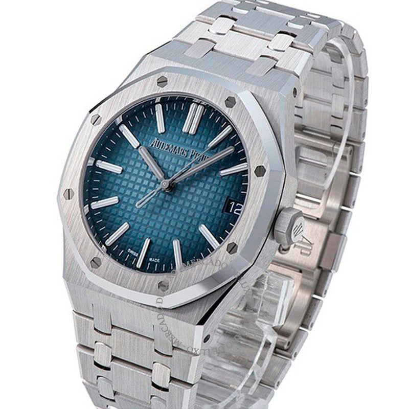 Relógio Royal Oak Automático Mostrador Azul 41 mm - Mercado de Luxo - O Maior E-Commerce de Bens, Produtos e Serviços de Luxo do Brasil.