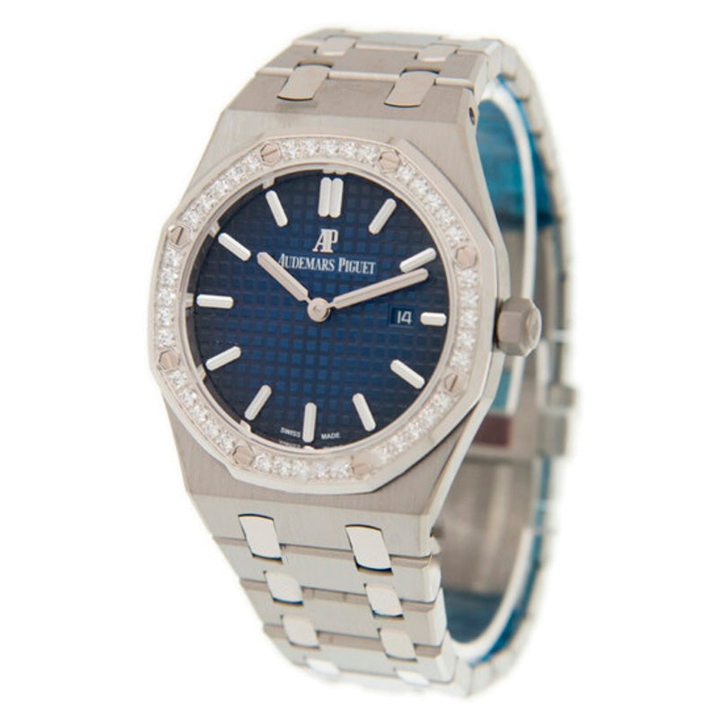 Relógio Royal Oak Smoked Blue Dial 33 mm - Mercado de Luxo - O Maior E-Commerce de Bens, Produtos e Serviços de Luxo do Brasil.