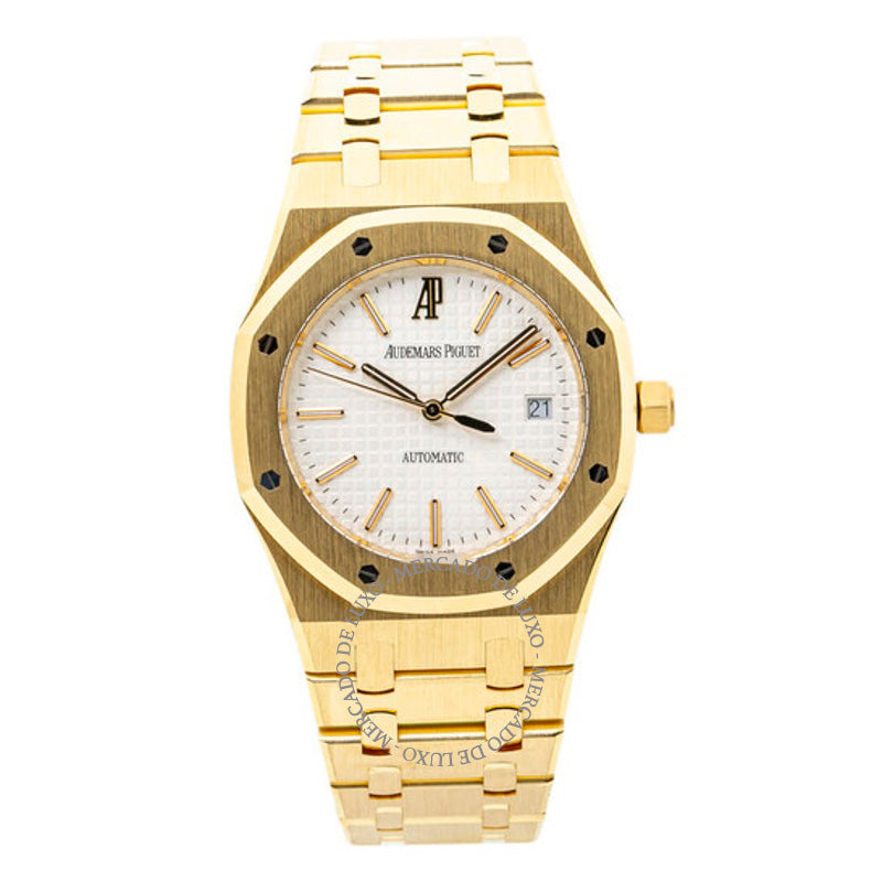 Relógio Royal Oak Mostrador Branco 41 mm - Mercado de Luxo - O Maior E-Commerce de Bens, Produtos e Serviços de Luxo do Brasil.