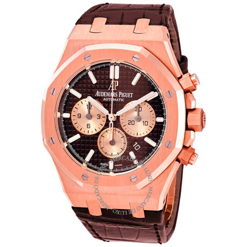 Relógio Royal Oak Mostrador Marrom 41 mm - Mercado de Luxo - O Maior E-Commerce de Bens, Produtos e Serviços de Luxo do Brasil.