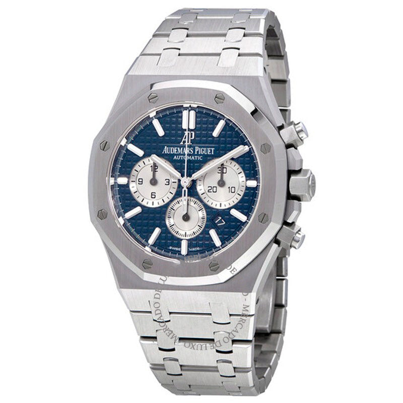 Relógio Royal Oak Mostrador Azul  - Mercado de Luxo - O Maior E-Commerce de Bens, Produtos e Serviços de Luxo do Brasil.
