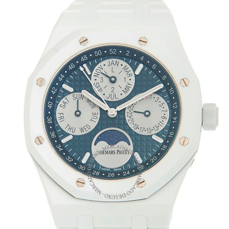 Relógio Royal Oak Mostrador Azul 41 mm - Mercado de Luxo - O Maior E-Commerce de Bens, Produtos e Serviços de Luxo do Brasil.