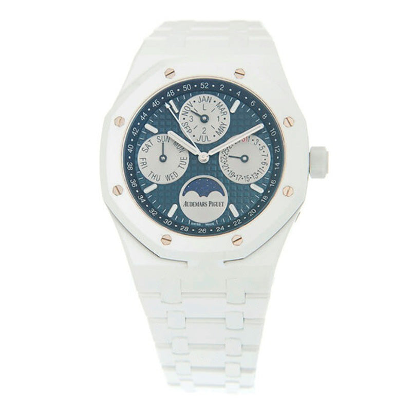 Relógio Royal Oak Mostrador Azul 41 mm - Mercado de Luxo - O Maior E-Commerce de Bens, Produtos e Serviços de Luxo do Brasil.