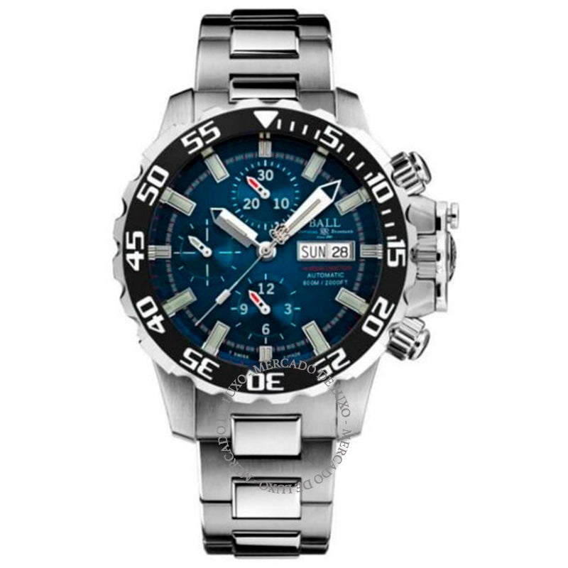Relógio Engineer Hidrocarboneto Cronógrafo Automático Mostrador Azul 42 mm - Mercado de Luxo - O Maior E-Commerce de Bens, Produtos e Serviços de Luxo do Brasil.
