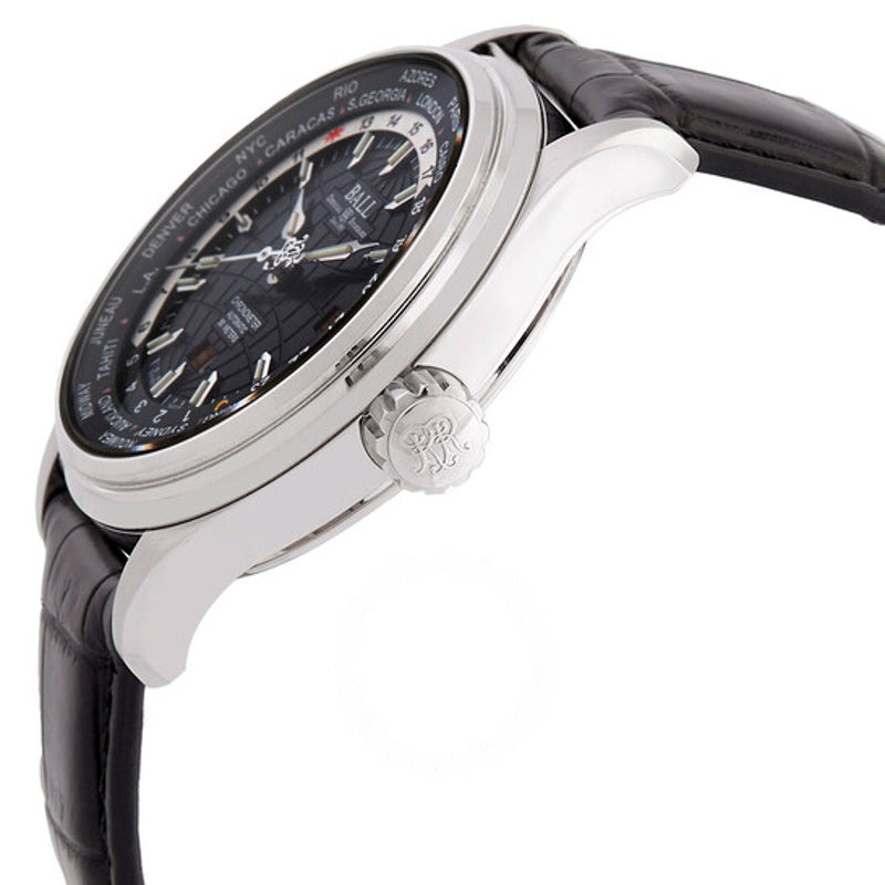 Relógio Trainmaster Worldtime Automático Mostrador Preto 41 mm - Mercado de Luxo - O Maior E-Commerce de Bens, Produtos e Serviços de Luxo do Brasil.