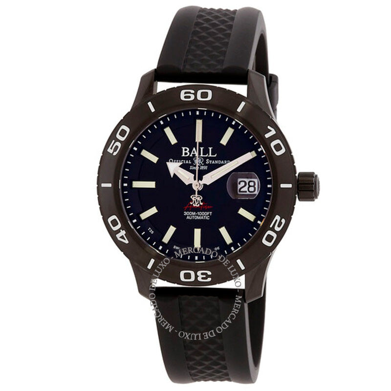 Relógio Fireman Automático Mostrador Preto 40 mm - Mercado de Luxo - O Maior E-Commerce de Bens, Produtos e Serviços de Luxo do Brasil.