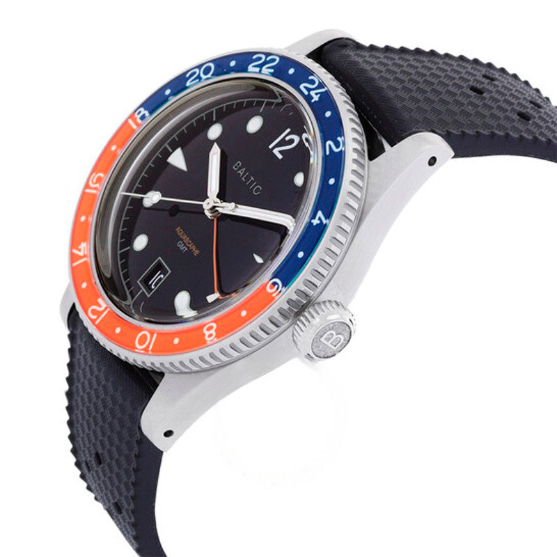Relógio Aquascaphe GMT Automático Mostrador Preto  - Mercado de Luxo - O Maior E-Commerce de Bens, Produtos e Serviços de Luxo do Brasil.