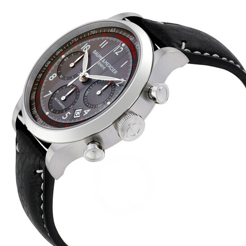 Relógio Baume and Mercier Capeland Chronograph Mostrador Cinza 42 mm - Mercado de Luxo - O Maior E-Commerce de Bens, Produtos e Serviços de Luxo do Brasil.