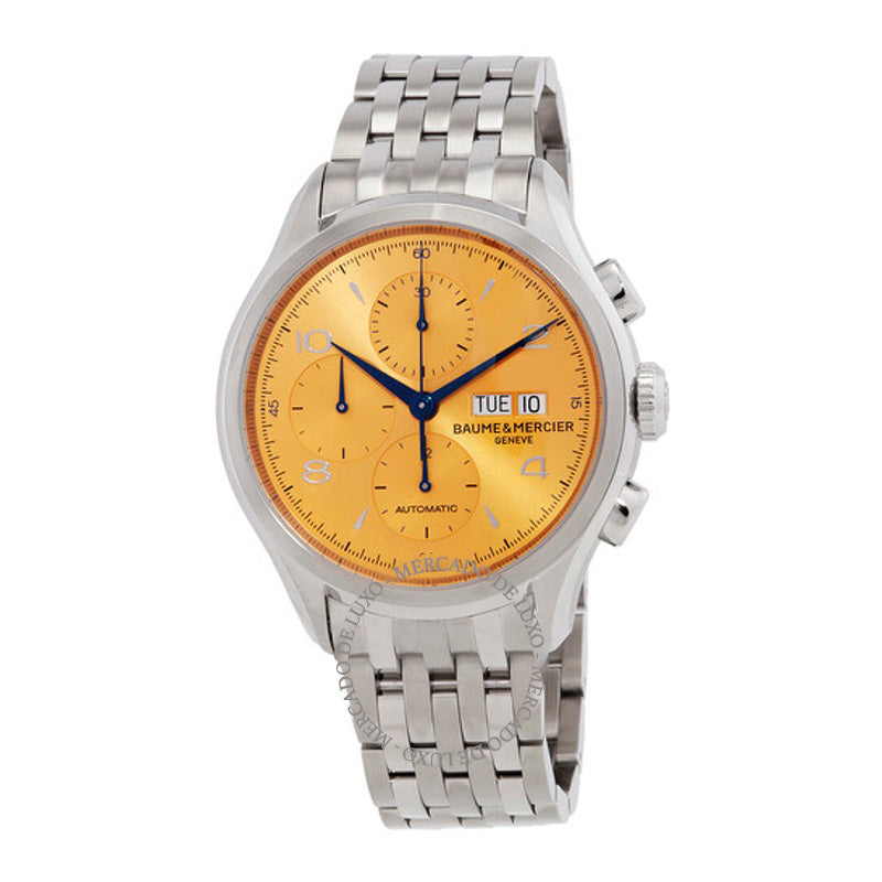 Relógio Clifton Cronógrafo Automático Mostrador Champagne 43 mm - Mercado de Luxo - O Maior E-Commerce de Bens, Produtos e Serviços de Luxo do Brasil.