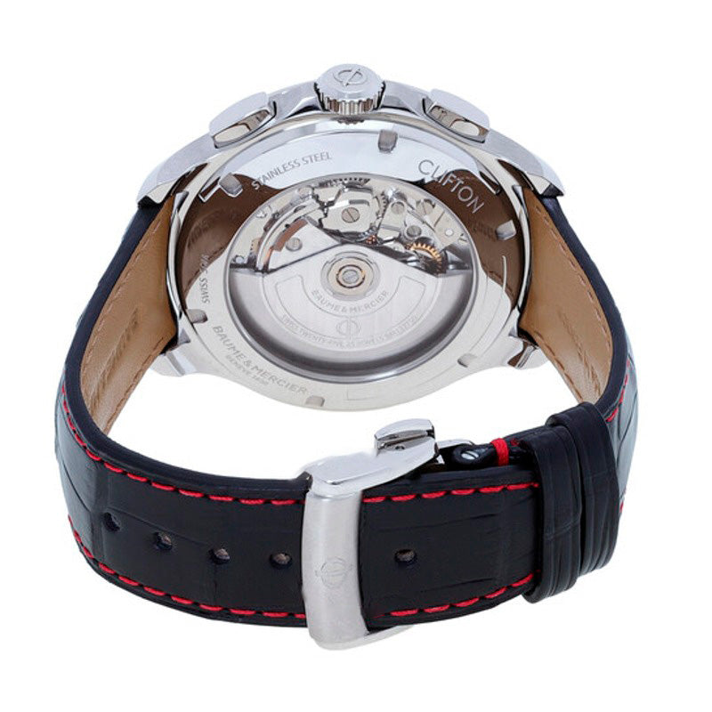 Relógio Clifton Cronógrafo Automático Mostrador Preto 44 mm - Mercado de Luxo - O Maior E-Commerce de Bens, Produtos e Serviços de Luxo do Brasil.