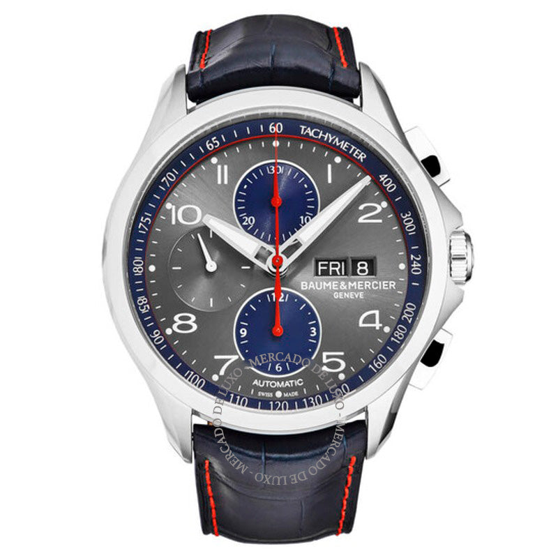 Relógio Clifton Cronógrafo Automático Mostrador Cinza 44 mm - Mercado de Luxo - O Maior E-Commerce de Bens, Produtos e Serviços de Luxo do Brasil.