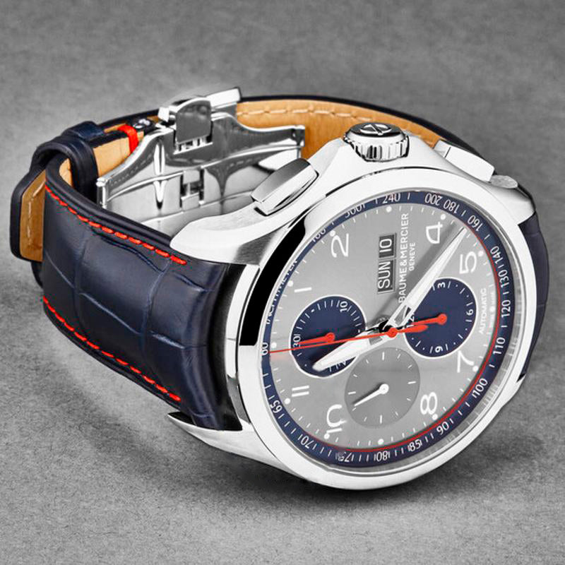 Relógio Clifton Cronógrafo Automático Mostrador Cinza 44 mm - Mercado de Luxo - O Maior E-Commerce de Bens, Produtos e Serviços de Luxo do Brasil.