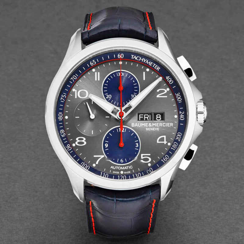 Relógio Clifton Cronógrafo Automático Mostrador Cinza 44 mm - Mercado de Luxo - O Maior E-Commerce de Bens, Produtos e Serviços de Luxo do Brasil.