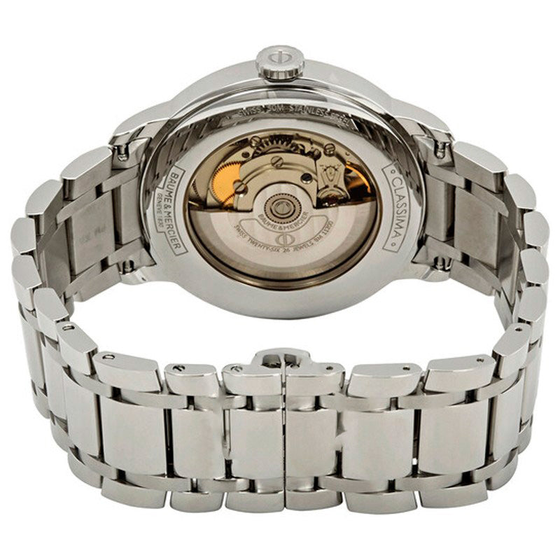Relógio Classima Automático Mostrador Prateado 40 mm - Mercado de Luxo - O Maior E-Commerce de Bens, Produtos e Serviços de Luxo do Brasil.