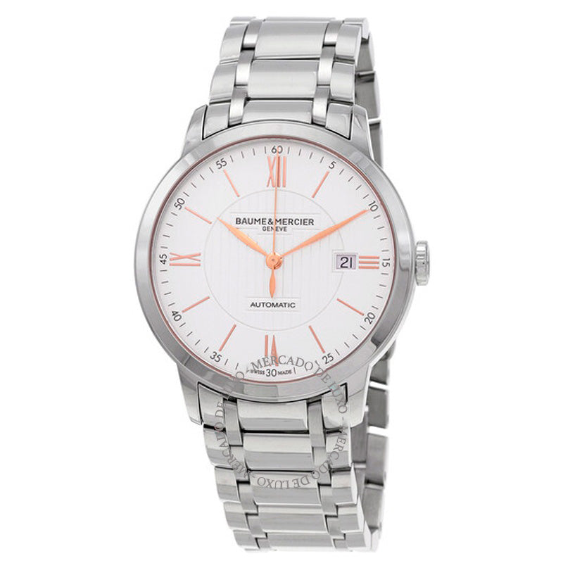 Relógio Classima Automático Mostrador Branco 36 mm - Mercado de Luxo - O Maior E-Commerce de Bens, Produtos e Serviços de Luxo do Brasil.