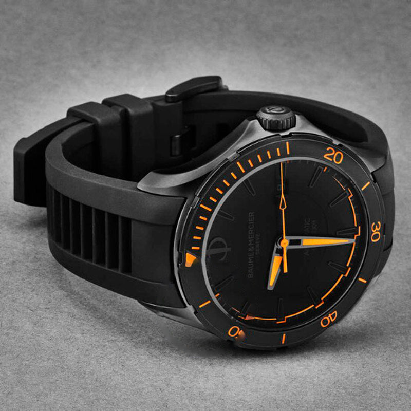 Relógio Clifton Automático Mostrador Preto 42 mm - Mercado de Luxo - O Maior E-Commerce de Bens, Produtos e Serviços de Luxo do Brasil.