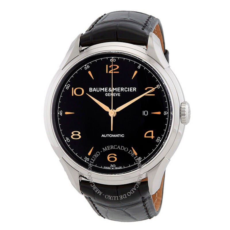 Relógio Clifton Automático Mostrador Preto 45 mm - Mercado de Luxo - O Maior E-Commerce de Bens, Produtos e Serviços de Luxo do Brasil.