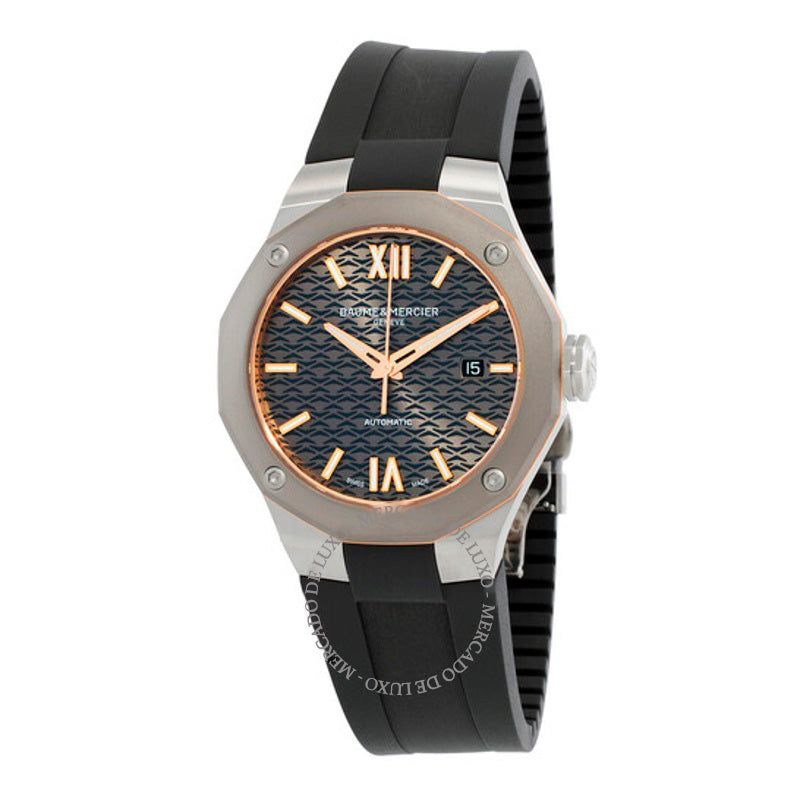 Relógio Riviera Automático Mostrador Cinza 42 mm - Mercado de Luxo - O Maior E-Commerce de Bens, Produtos e Serviços de Luxo do Brasil.