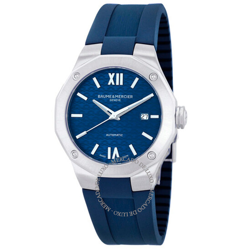 Relógio Riviera Automático Mostrador Azul 42 mm - Mercado de Luxo - O Maior E-Commerce de Bens, Produtos e Serviços de Luxo do Brasil.