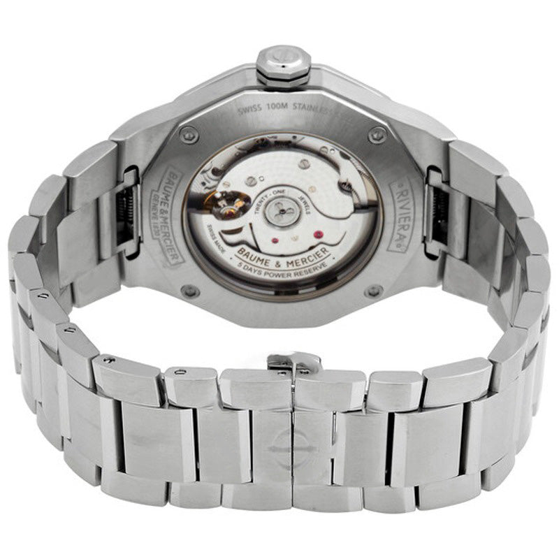 Relógio Riviera Automático Mostrador Azul 42 mm - Mercado de Luxo - O Maior E-Commerce de Bens, Produtos e Serviços de Luxo do Brasil.