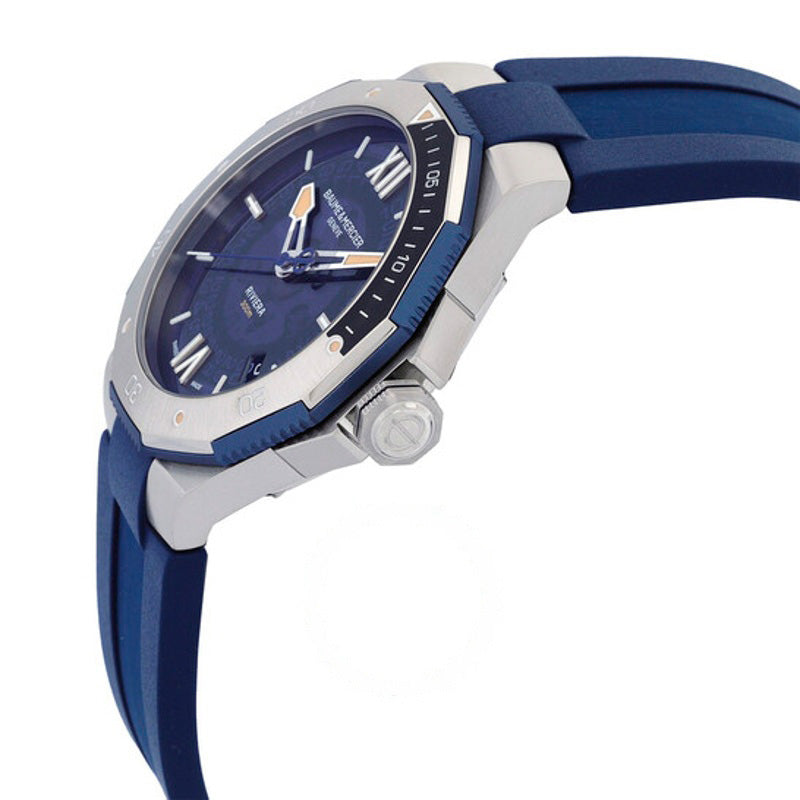 Relógio Riviera Automático Mostrador Azul 42 mm - Mercado de Luxo - O Maior E-Commerce de Bens, Produtos e Serviços de Luxo do Brasil.