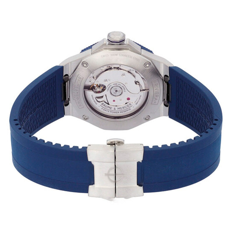 Relógio Riviera Automático Mostrador Azul 42 mm - Mercado de Luxo - O Maior E-Commerce de Bens, Produtos e Serviços de Luxo do Brasil.