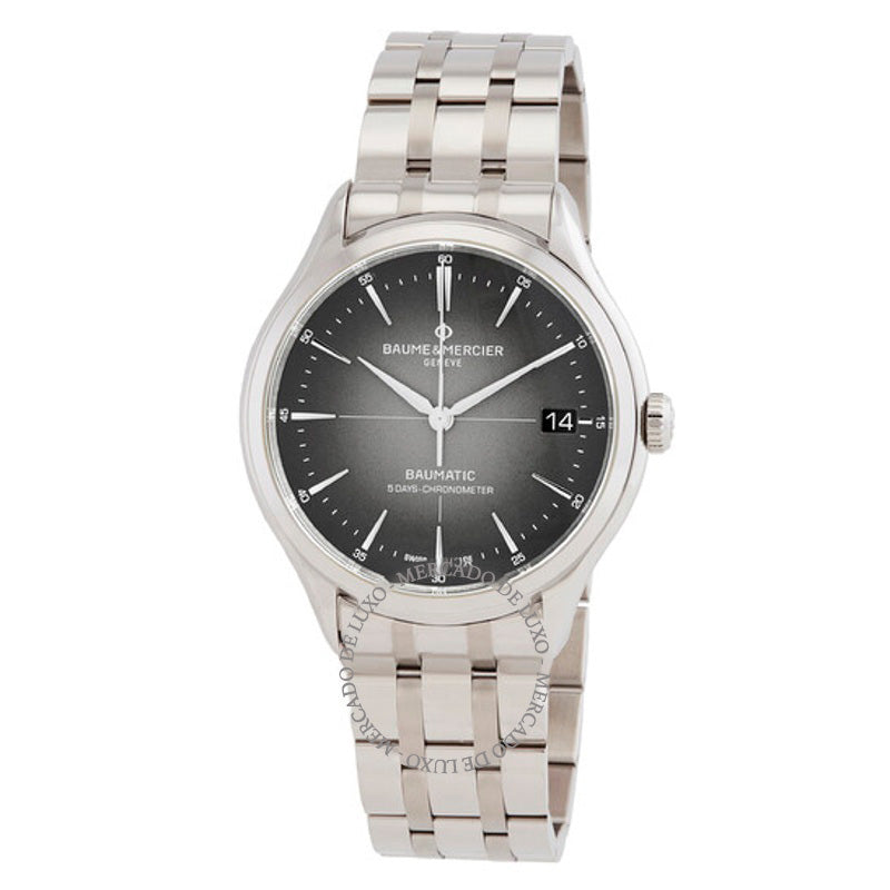 Relógio Clifton Baumatic Automático 40 mm - Mercado de Luxo - O Maior E-Commerce de Bens, Produtos e Serviços de Luxo do Brasil.