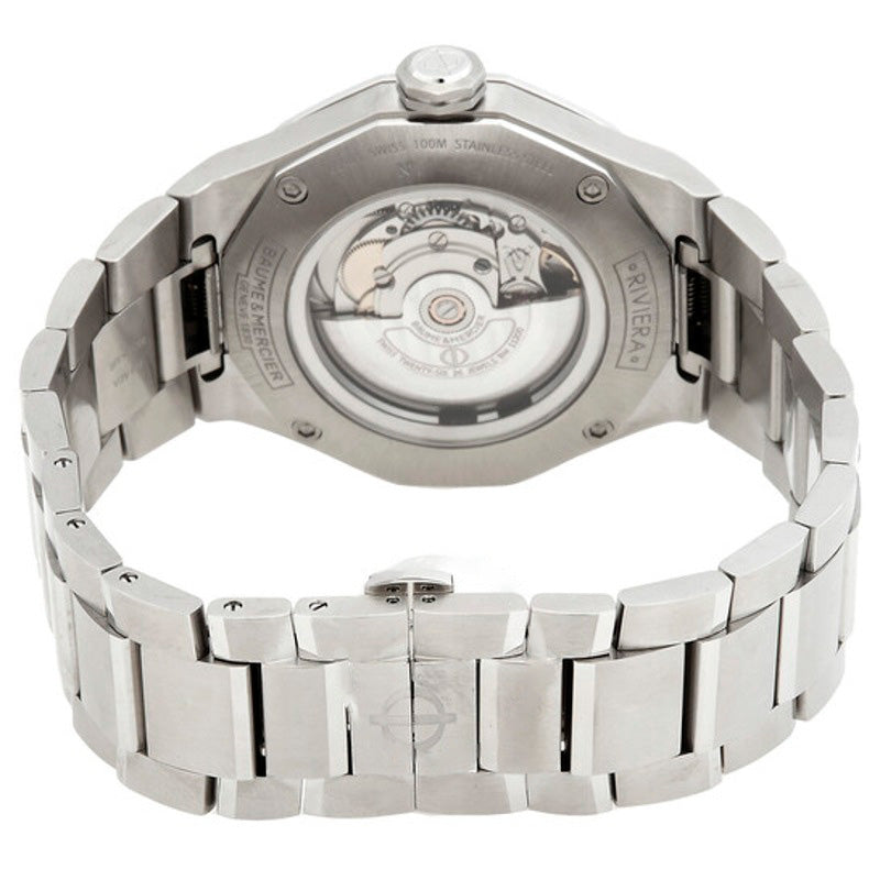 Relógio Mostrador prateado Riviera 42 mm - Mercado de Luxo - O Maior E-Commerce de Bens, Produtos e Serviços de Luxo do Brasil.