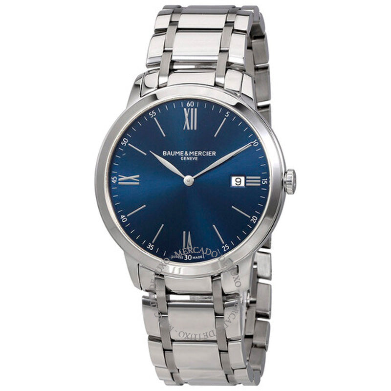 Relógio Mostrador Azul Classima 40 mm - Mercado de Luxo - O Maior E-Commerce de Bens, Produtos e Serviços de Luxo do Brasil.
