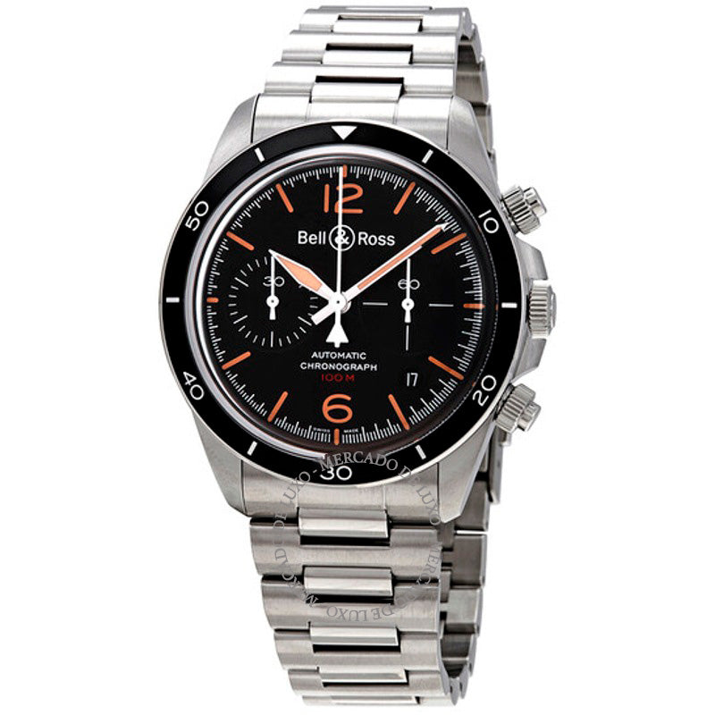 Relógio Vintage V2-94 Aeronavale Cronógrafo Automático Mostrador Preto 41 mm - Mercado de Luxo - O Maior E-Commerce de Bens, Produtos e Serviços de Luxo do Brasil.