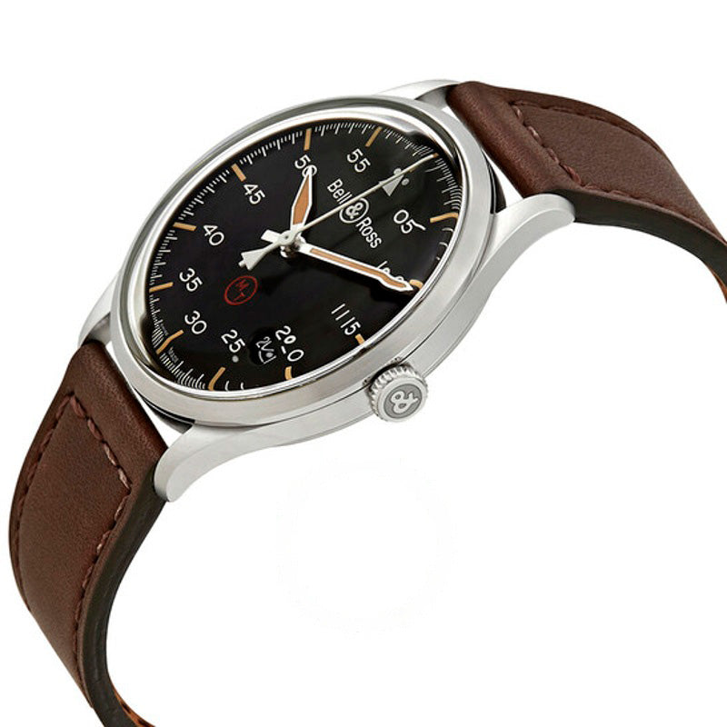Relógio Vintage Militar Automático Mostrador Preto 38 mm - Mercado de Luxo - O Maior E-Commerce de Bens, Produtos e Serviços de Luxo do Brasil.