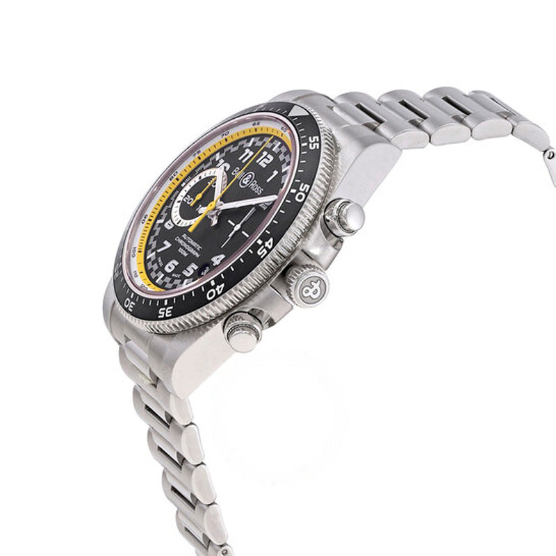 Relógio Cronógrafo vintage automático mostrador preto 43 mm - Mercado de Luxo - O Maior E-Commerce de Bens, Produtos e Serviços de Luxo do Brasil.
